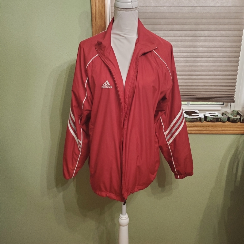 Adidas zip up small jacket.